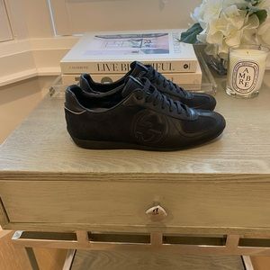 Gucci - Original GG Monogram - Sneakers - Black - Size 35